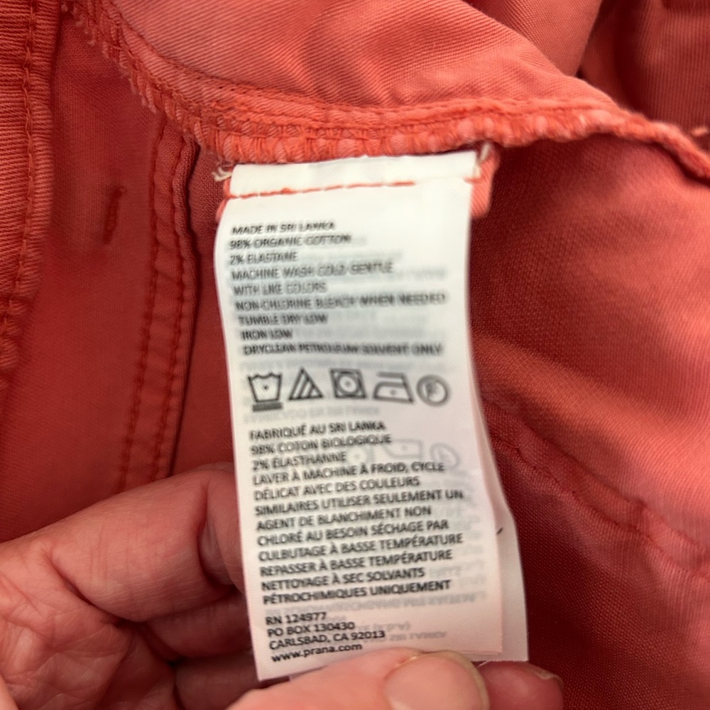 Prana Sancho Shorts Size 8 Size - Picture 6 of 6